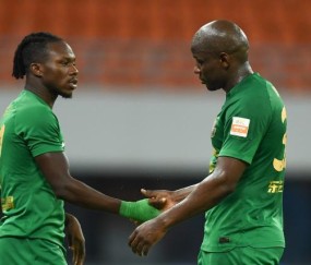 【中超】王东升中框埃弗拉破门无效 浙江0比0海牛